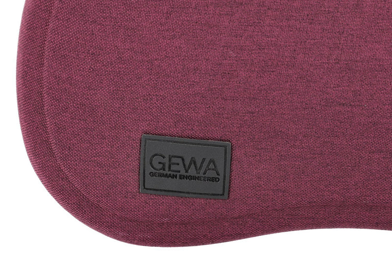 GEWA Bio-A Shaped 4/4 Violin Case Violet with Backpack Straps
