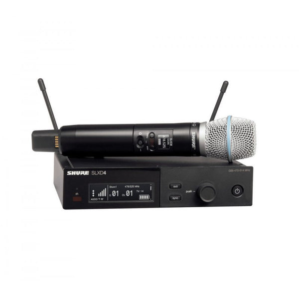 Shure SLXD24/B87A-J52 Digital Wireless System w/ Beta 87A Handheld Mic