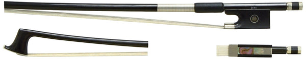 Gewa Carbon 4/4 Violin Bow Full-Lined Nickel Ebony Frog – A71N50