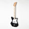Loog Pro Electric 3‑String Kids Guitar - Black - LGPROEK