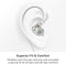 MEE Audio MX4 PRO Quad‑Driver Modular In‑Ear Monitors Clear – EP‑MX4PRO‑CL