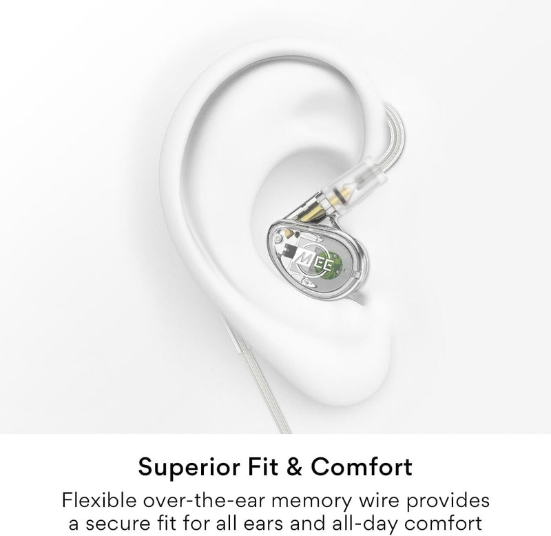 MEE Audio MX4 PRO Quad‑Driver Modular In‑Ear Monitors Clear – EP‑MX4PRO‑CL