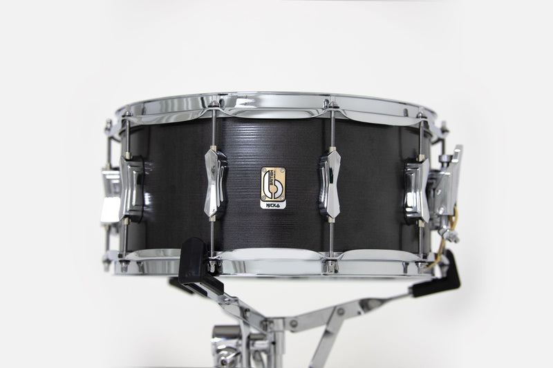 British Drum Co Talisman 14″×6.5″ Nicko McBrain Signature Steel Snare Drum
