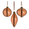 Copper Glass Holiday Ornament (Set of 12)