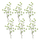 Melrose Snowball Floral Branch (Set of 6)