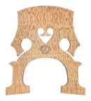 Aubert No. 16 Mirecourt French 4/4 Medium Heart Cello Bridge 98 mm