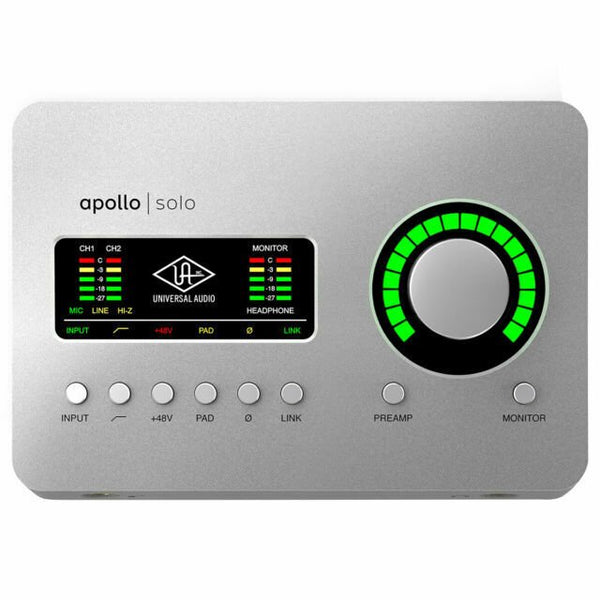 Universal Audio Apollo Solo Heritage 2x4 Audio Interface - New Open Box