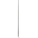 Scout 8' Black VHF Antenna 6dB Heavy Stainless Steel Ferrule w/6M RG-8x Includes
