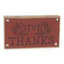 Melrose Thankful Harvest Sign (Set of 6)