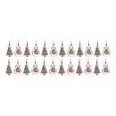 Melrose Metal Cookie Cutter Ornament (Set of 12)