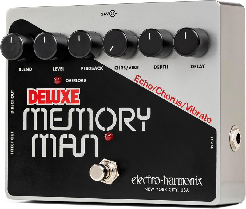 Electro-Harmonix Deluxe Memory Man Analog Delay/Chorus/Vibrato Guitar Pedal