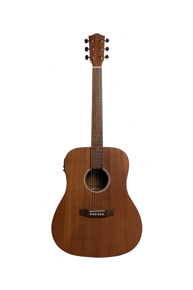 Bamboo 41″ Dreadnought Mahogany Guitar w/ EQ