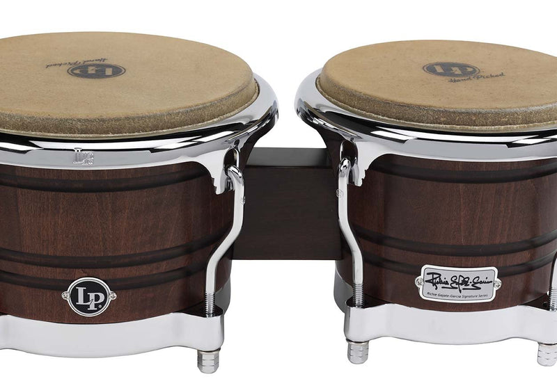 Latin Percussion Richie Gajate-Garcia 7-1/4" & 8-5/8" Bongos - Mavi Satin