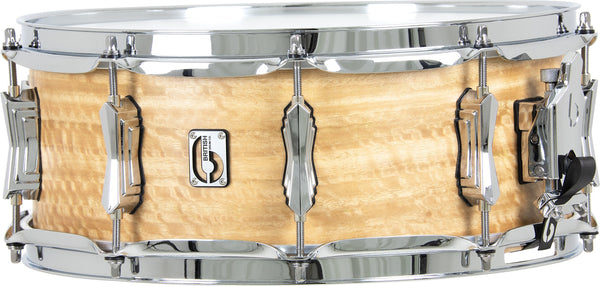 British Drum Co Maverick Maple Snare 5.5″ × 14″ – 10‑Ply Eucalyptus