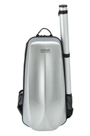 GEWA Space Bag Violin 4/4 - 3/4 Size Backpack - w/ Bow Case - Glacier Silver