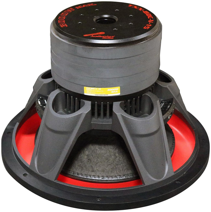 Audiopipe 1500W Dual-4-Ohm Subwoofer - TXXBDCV15
