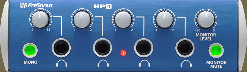 PreSonus 4-Channel Compact Headphone Amplifier - HP4