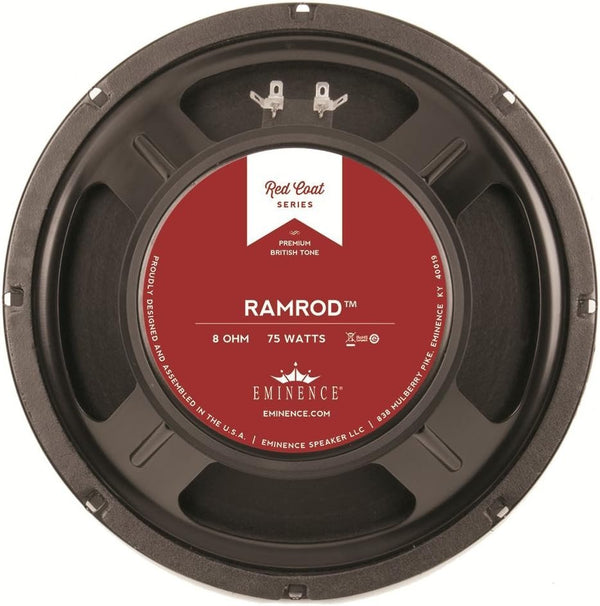 Eminence 10" Guitar Speaker 75 Watts 8 Ohm - Ramrod