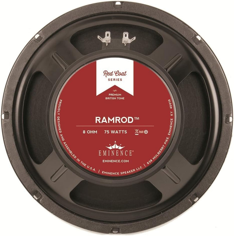 Eminence 10" Guitar Speaker 75 Watts 8 Ohm - Ramrod