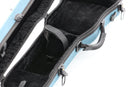 GEWA Bio-A Shaped 4/4 Violin Case - Blue with Backpack Straps