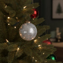 Melrose Slate Blue Soda Lime Glass Ball Ornament (Set of 6)