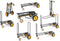 Rock-N-Roller R10RT Max Multi-Cart, 34"-52" Telescoping Frame