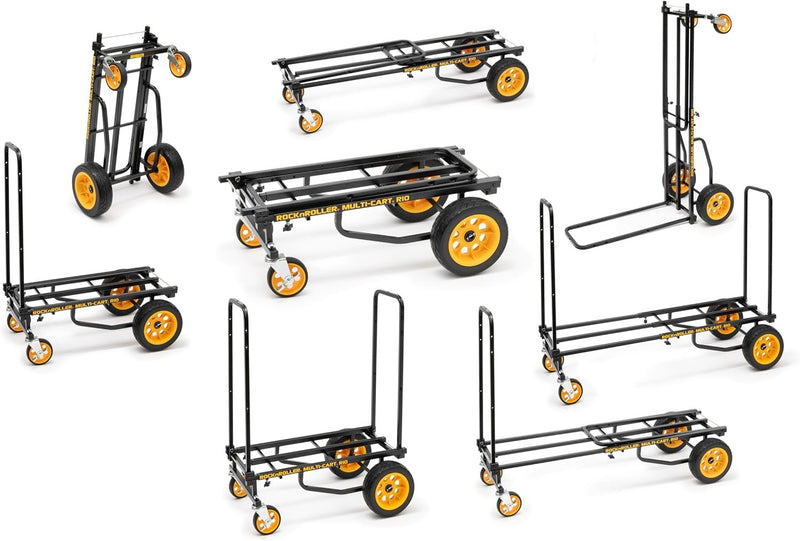 Rock-N-Roller R10RT Max Multi-Cart, 34"-52" Telescoping Frame