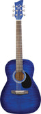 Jay Turser Jay Jr Series 3/4 Size Dreadnought Acoustic Guitar - Blue Sunburst