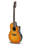 Ovation Custom Balladeer Acoustic‑Electric Guitar - Vintage Burst w/ Gig Bag