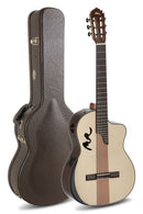 Manuel Rodríguez Café Cortado Spruce 4/4 Electro-Acoustic Guitar w/ Case