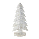 Melrose White Christmas Tabletop Trees (Set of 2)