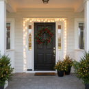 Melrose Mixed Pine Berry and Ornament Wreath 24"D