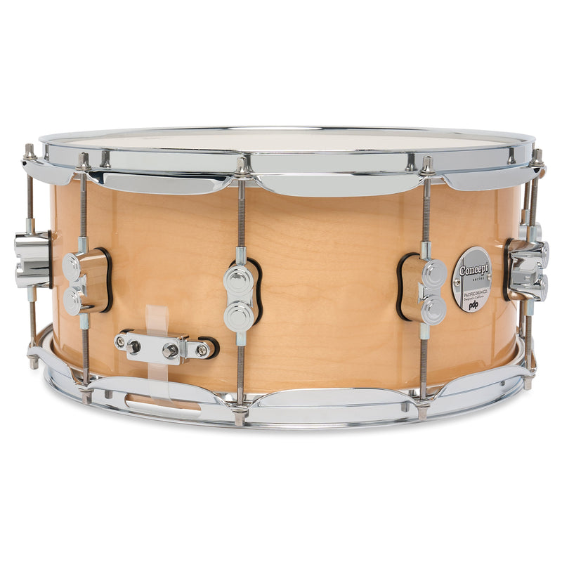 PDP Concept Maple 6.5x14 Snare Drum - Natural Lacquer - PDCM6514SSNA
