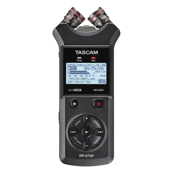 TASCAM DR‑07XP 32‑Bit Float Handheld Recorder & USB‑C Audio Interface