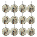 Melrose Holy Family Disc Ornament (Set of 12)