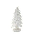 Melrose White Christmas Tabletop Trees (Set of 2)