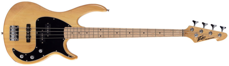 Peavey Milestone 4-String Electric Bass Guitar -  Natural Finish