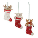 Baby Farm Animal Stocking Ornament (Set of 12)