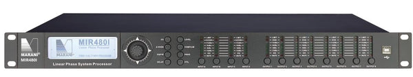 Marani MIR480I 4-In 8-Out Pro Audio Processor with 5-Band Dynamic EQ