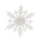 Frosted Snowflake Ornament (Set of 12)