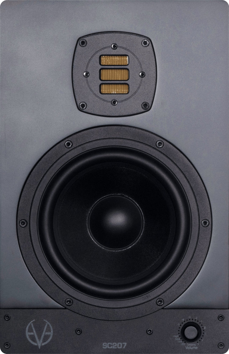 EVE Audio SC207-BLK 2-Way 6.5" Nearfield Studio Monitor – All Black Edition