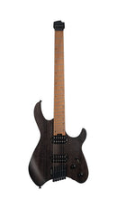 Cort Space 6GTR Multi-Scale Electric Guitar w/ Bag Semi Gloss Trans Black