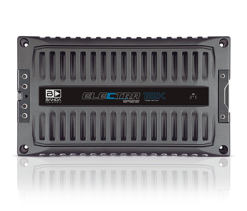 Banda Electra 12K 12000W RMS Car Amplifier ELEC12K1OHMBK