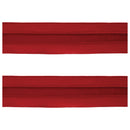 Melrose Red Wired Ribbon (Set of 2)