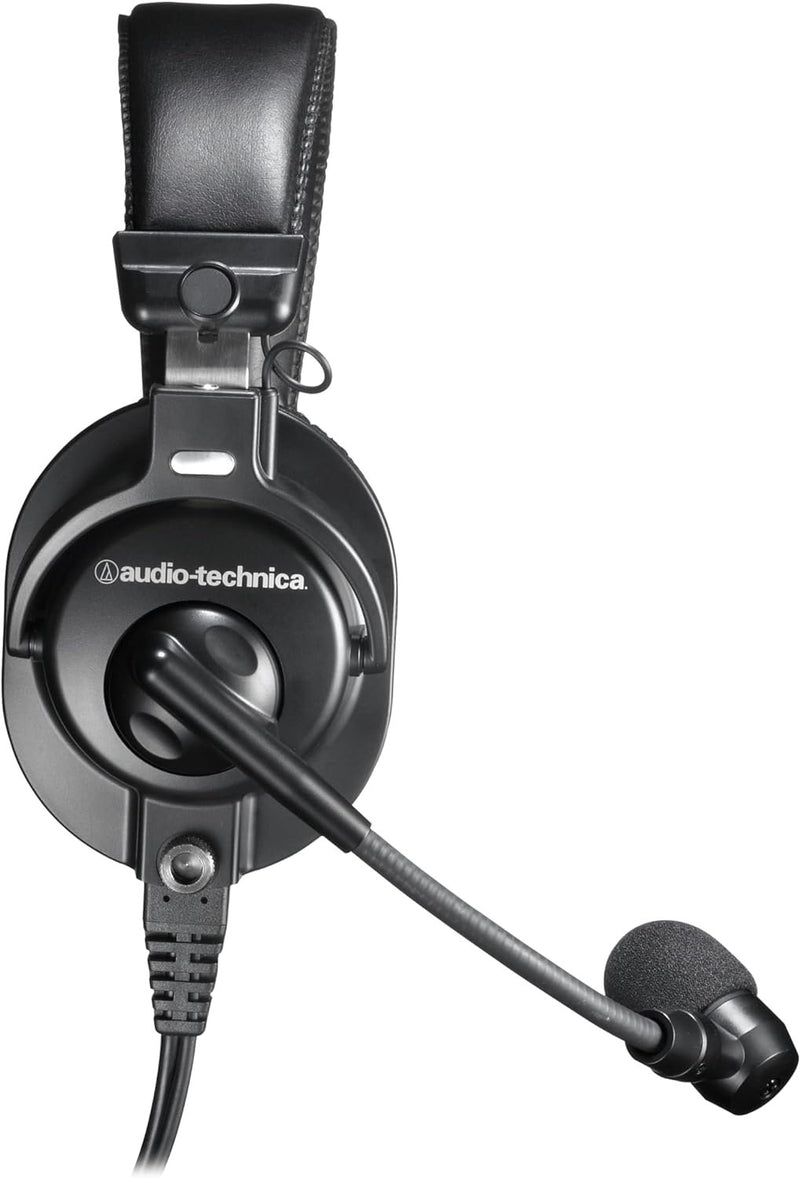 Audio-Technica BPHS1 Broadcast Stereo Headset w/ Microphone - Black