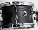 British Drum Co Raven Club Drum Shell Kit (12", 16", 22") - Black Ash Birch