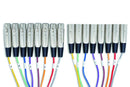 Hosa XLR-807 7m 8-Channel Balanced Snake, XLR3F to XLR3M