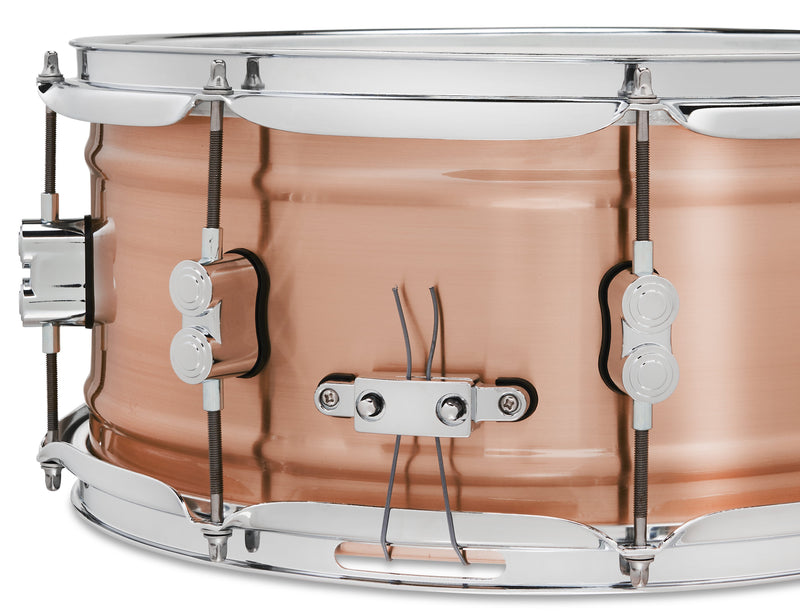 PDP PDSN6514NBCC Concept 6.5x14" Snare Drum – Brushed Copper Shell
