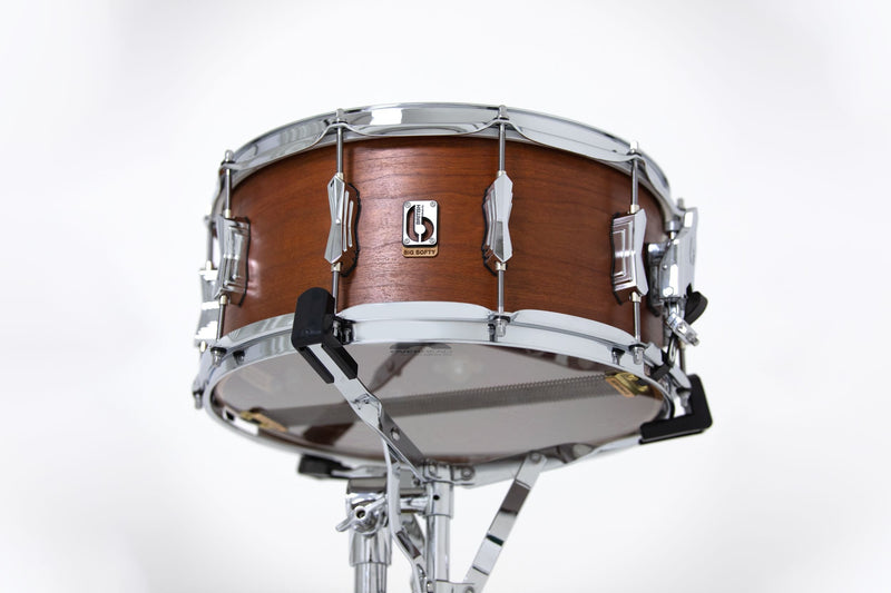 British Drum Co Big Softy Cherry‑Balsa Snare 6.5″ × 14″ – 9‑Ply Shell