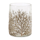 Melrose Dried Cedar Glass Candle Holder (Set of 3)